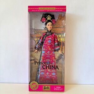 Mattel BARBIE Princess of China Doll #53368 NRFB Dolls of World Collectors